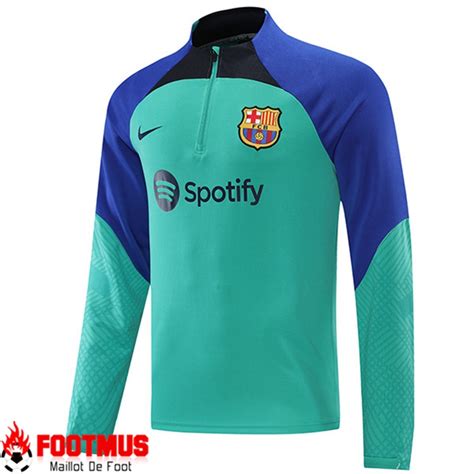 Site Fiable Sweatshirt Training NIKE FC Barcelone Bleu Clair 2022 2023