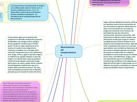 Neurociencias Del Comportamiento Mind Map