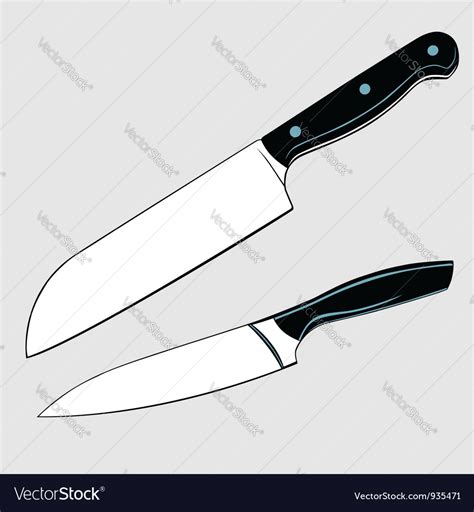 Knives Royalty Free Vector Image VectorStock