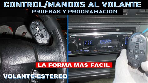 Control Para Mandos En El Volante Programacion Y Pruebas Youtube