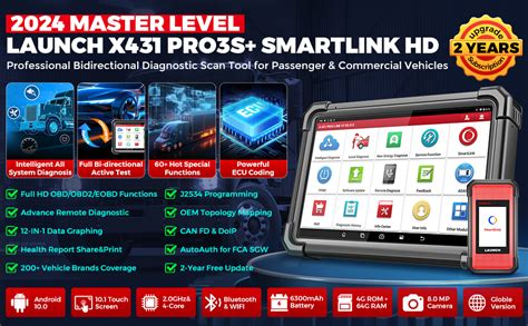 Launch X Pro S Smartlink Hd Car And Truck In Scanner