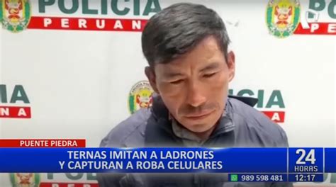 Puente Piedra Agentes Terna Se Infiltran Y Capturan A Ladrón Infobae