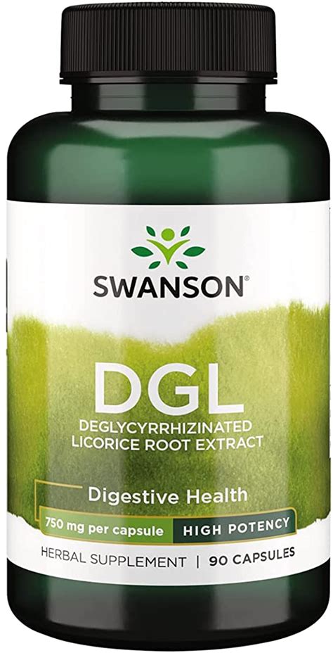 Natural factors dgl deglycyrrhizinated licorice root 400 mg chewable ...