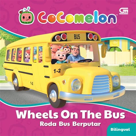 Cocomelon Wheels On The Bus Roda Bus Berputar Jaklitera