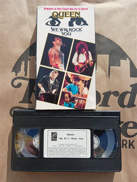 Queen Live Tape from Record Store : r/VHS