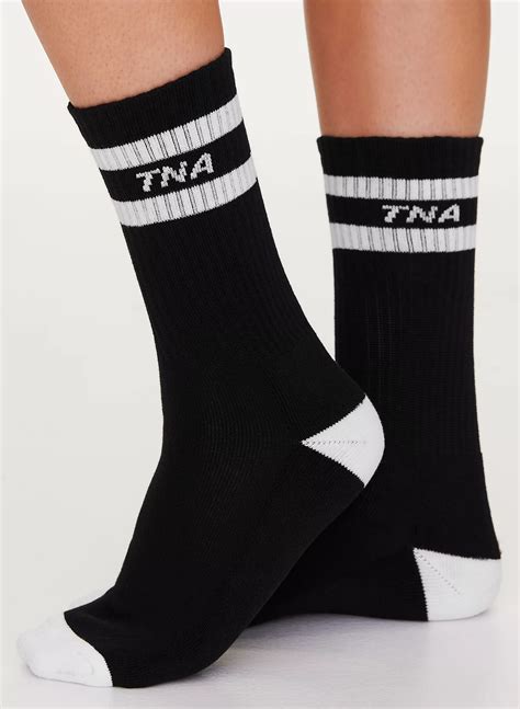 Tna Base Crew Sock 3 Pack Aritzia Ca