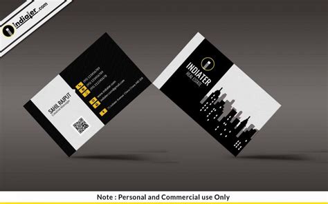 Free Modern Real Estate Business Card Psd Template Indiater intended ...