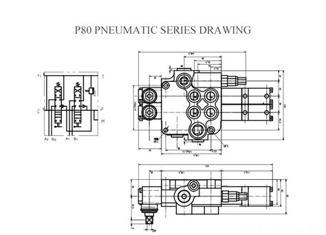 P Pneumatic Directional Control Valve Bxhs Hydraulic