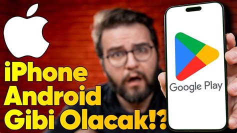 Apple Dan Tarihi Karar IPhone Lar Android Gibi Olacak YouTube