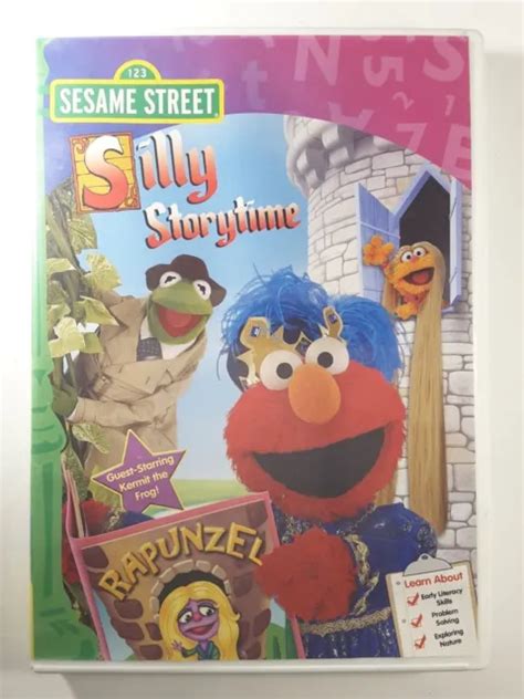 Sesame Street Silly Storytime Dvd Rapunzel Elmo Kermit The Frog Eur