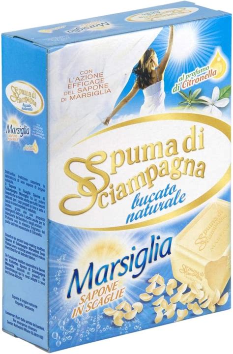 Spuma Di Sciampagna Sapone Da Bucato Marsiglia Scaglie 500 Gr