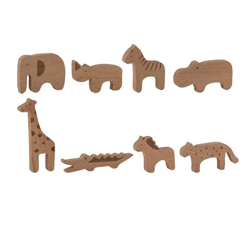 Animal wooden figurines from Bloomingville - NordicNest.com