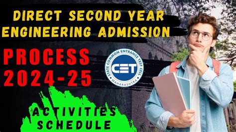 Direct Second Year Engineering Admission Process 2024 25 Activities