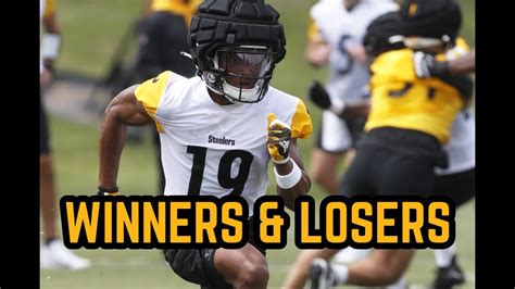 Winners And Losers From Steelers Training Camp Week 1 Youtube