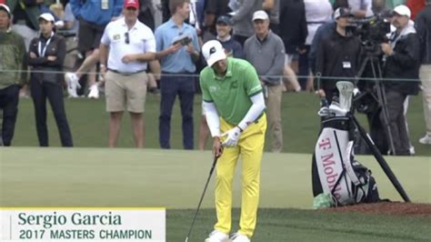 Sergio Garcia's Outfit For First Round Of The Masters Is Going Viral ...