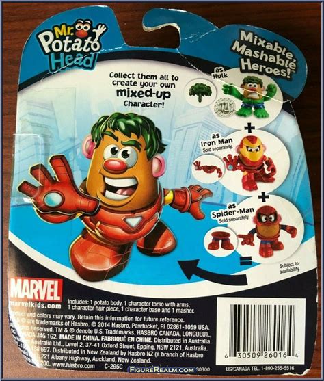 Hulk Mr Potato Head Marvel Mashable Hasbro Action Figure