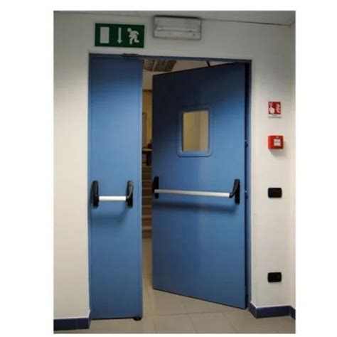 Mild Steel Ms Fire Rated Door Powder Coated At Piece In New