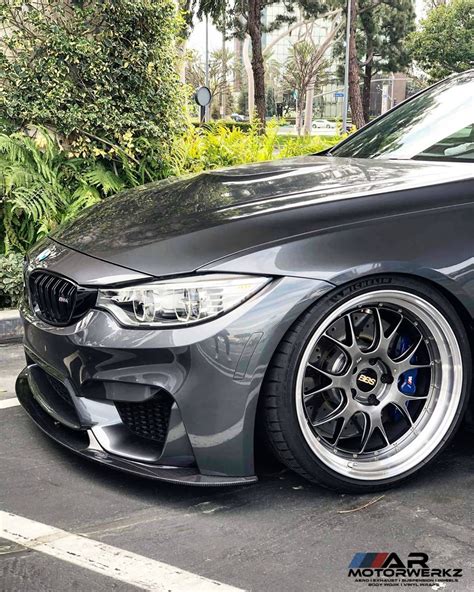 Bmw M4 Custom Three Piece Bbs Wheels Lm R Diamond Black Ar Motorwerkz