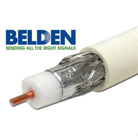 Belden Broadband Coax Rg White Pvc M