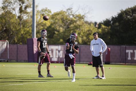 Aggie football begins Fall camp - The Battalion