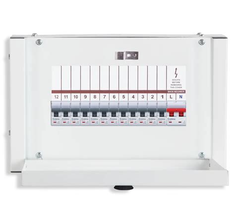 12 Way Tpn Single Door Horizontal Distribution Board At Rs 500piece