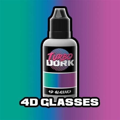 Turbo Dork 4d Glasses Turboshift Acrylic Paint 20ml Bottle