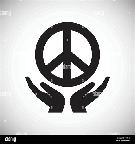 peace sign logo design