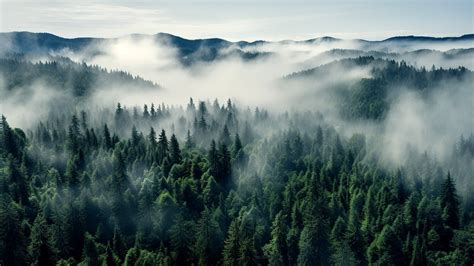 Download Nature Fog Foggy Forest Royalty Free Stock Illustration Image