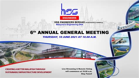 Hss Engineers Berhad Th Agm Youtube