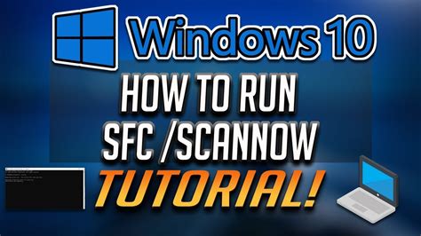 How To Run Sfc Scannow Command In Windows 10 Tutorial YouTube