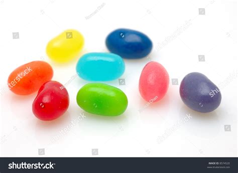 8 Different Color Jelly Beans Over Stock Photo 8574520 | Shutterstock