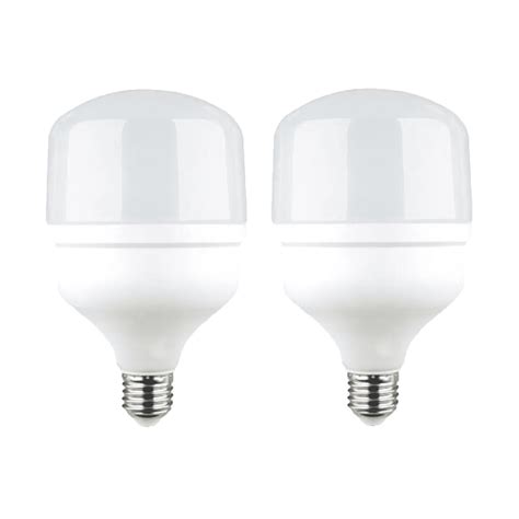 Kit 2 Lâmpada Led Bulbo 30w 6500k Branco Frio E27 Bivolt Faz a Boa