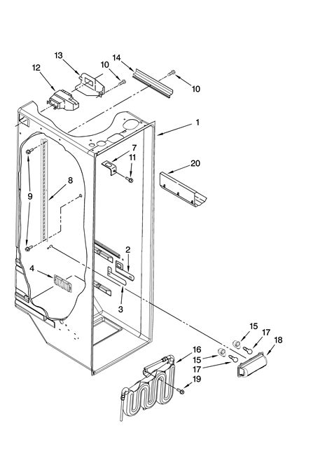 Official Kenmore 10658903802 side-by-side refrigerator parts | Sears