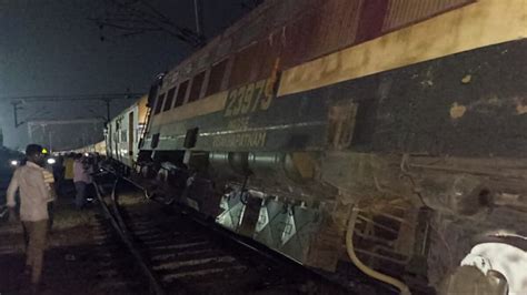 Passenger Train Derails In Andhra Pradeshs Kothavalasa No Injuries