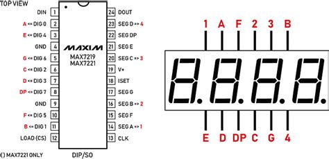 Segment Digit Common Anode Works With Max Displays Arduino