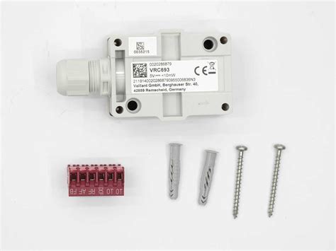 000693 Vaillant Außenfühler Außentemperaturfühler VRC693 | eBay