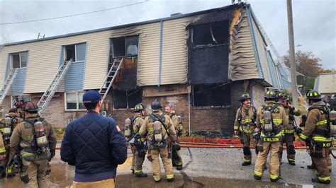 Crews Battle Apartment Fire In Nw Oklahoma City