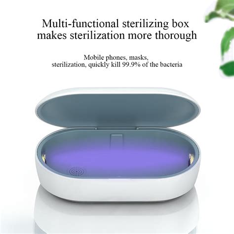 Uv Sterilizer Mobile Phone Sterilization Box Wireless Charging Comparison