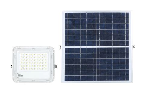 Proiector Led Rezistent La Apa Ip Cu Panou Solar W Cu