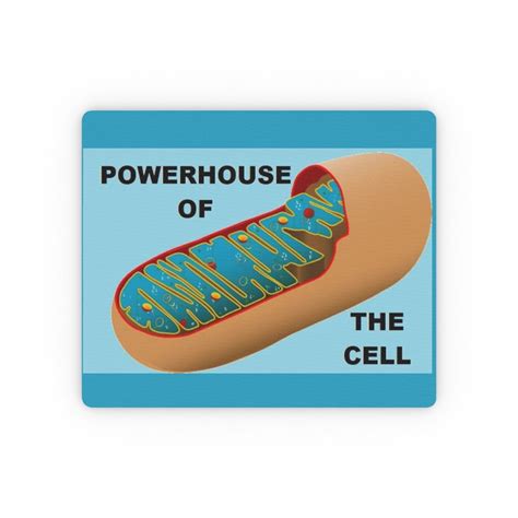 Mitochondria powerhouse of the Cell Rectangular - Etsy