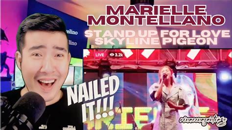 Reaction Jmielle Marielle Montellano Sings Stand Up For Love