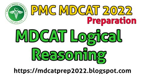 Logical Reasoning Mcqs Mdcat