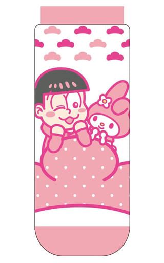 駿河屋 トド松×マイメロディ アニックスソックス 「おそ松さん×サンリオキャラクターズ」（ソックス）