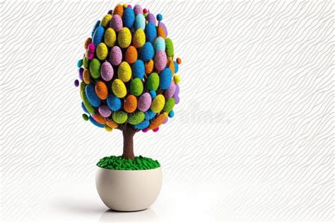 Happy Easter Easter Decorations Design And Style Ideas Stock