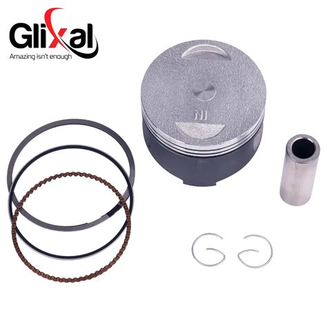 Glixal Gy Cc Qmj Mm Piston Kit Ring For Tank Roketa Jalon