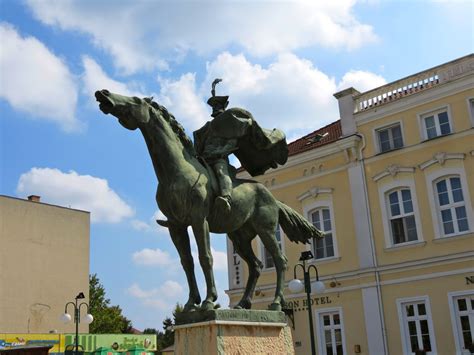 Equestrian Statue Of Istvan Bocskai In Hajd Szoboszlo Hungary