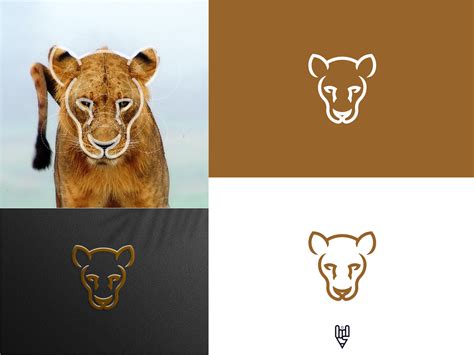 Lion Logo Design by chartstudio on Dribbble