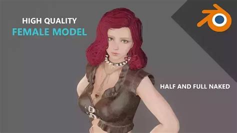 D Model Game Ready Naked Female Character VR AR Low Poly CGTrader