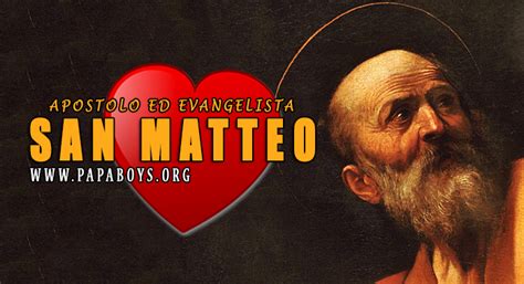 Il Santo Di Oggi 21 Settembre 2019 San Matteo Apostolo Ed Evangelista