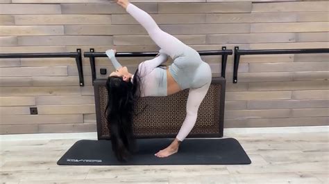 Alina Yoga Hot Contortion Daily Gym Middle Split YouTube